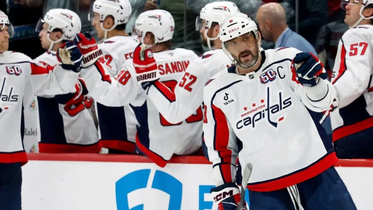 Alex Ovechkin Scores 892nd Goal, Closing in on Sports Gaming NHL Milestone